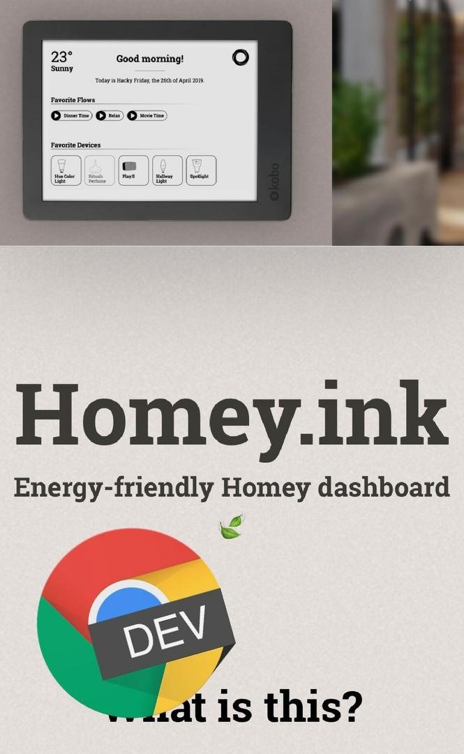 [DIY] Homey.ink token via Smartphone