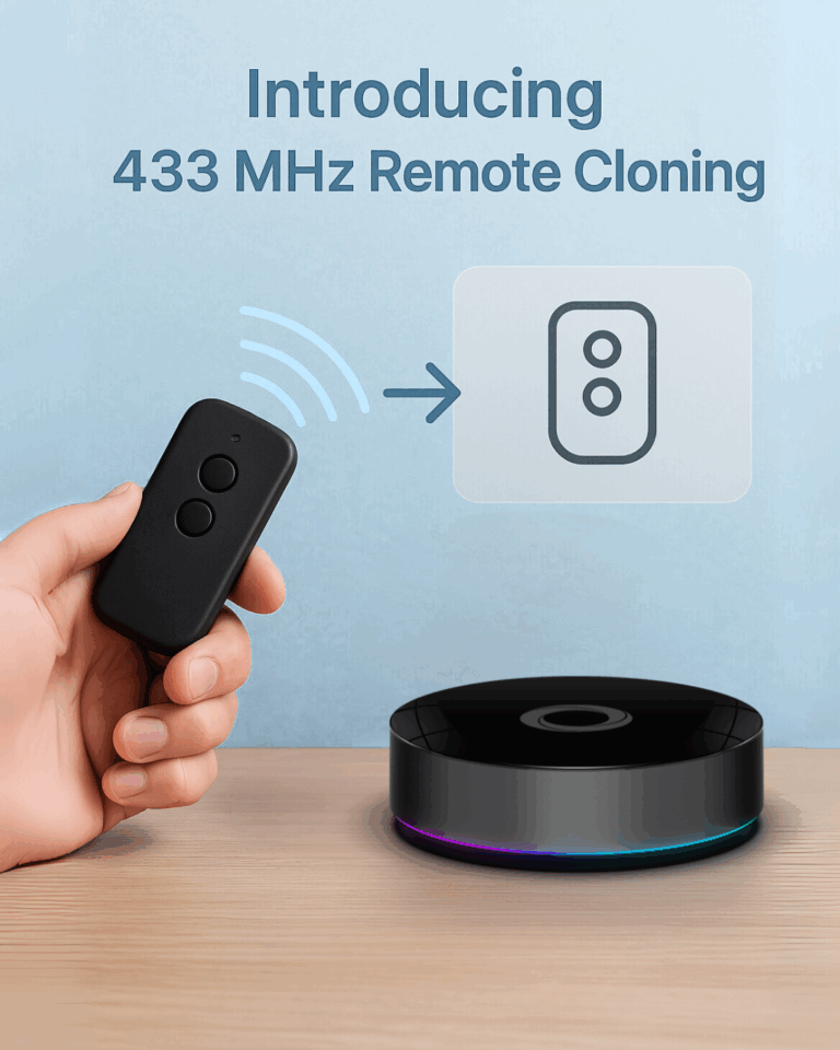 Ontdek de Kracht van 433 MHz Remote Cloning met Homey