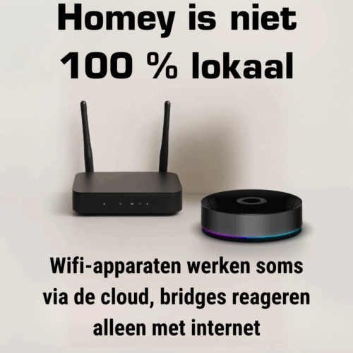 Homey Pro lokaal gebruiken – wat je écht moet weten